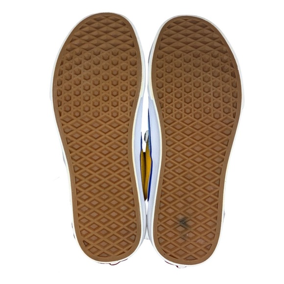 Vans | Unisex | Multicolor Block Canvas Skate Sneakers | 6.5 Men 8 Women - Picture 6 of 10